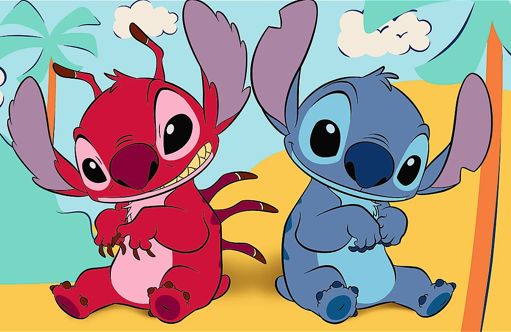 Dėlionė TREFL DISNEY STITCH 4 dėlionių rinkinys „Lilo&Stitch“