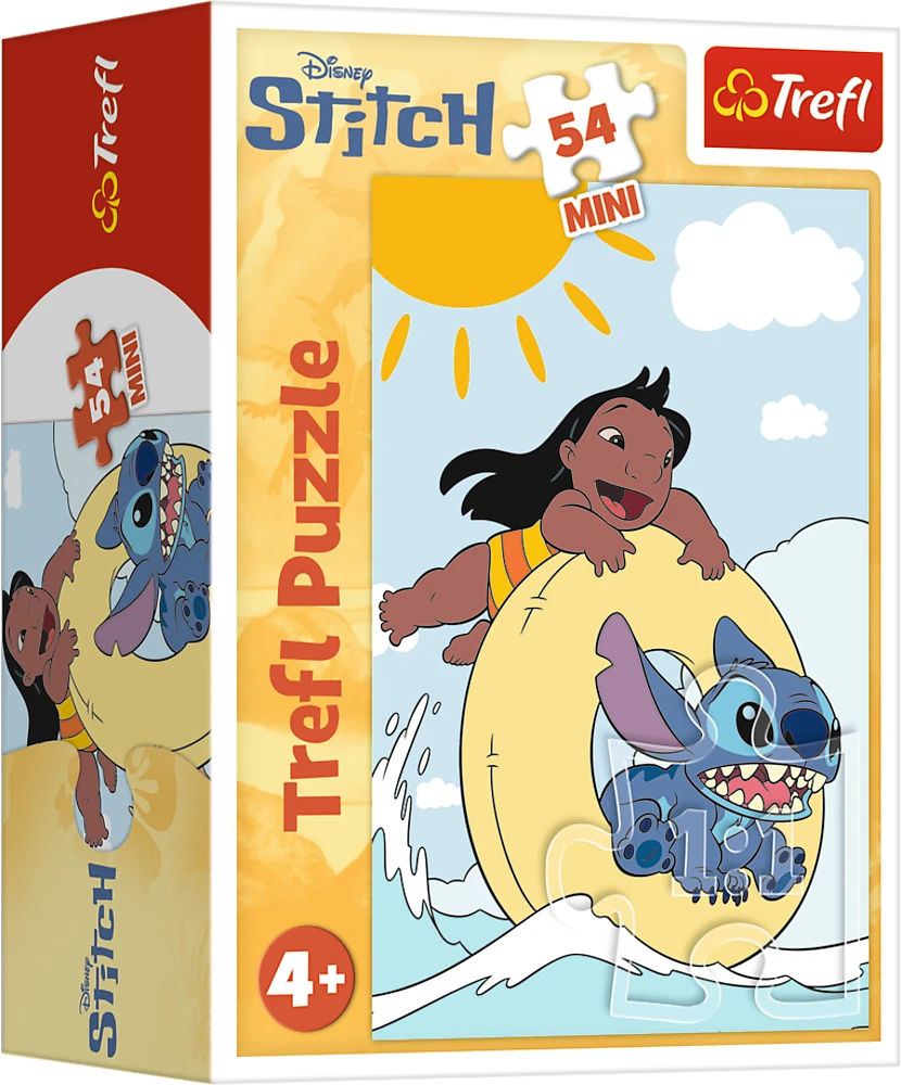 Dėlionė TREFL DISNEY STITCH 4 dėlionių rinkinys „Lilo&Stitch“