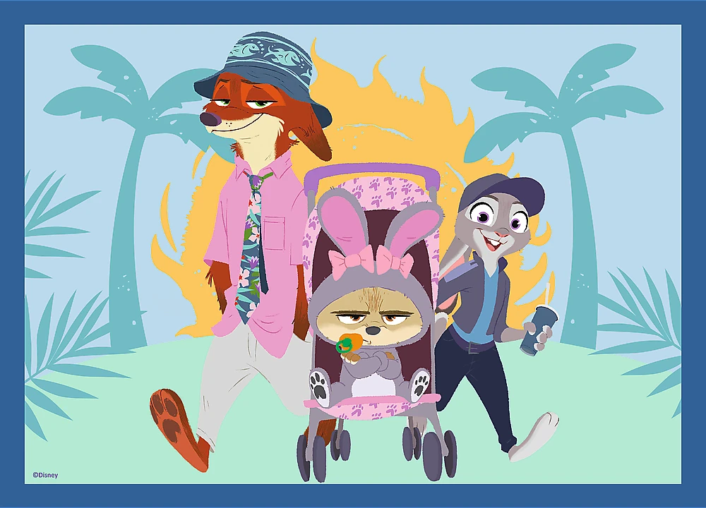 Trefl Dėlionė 207 vnt. - Zootropolis 2