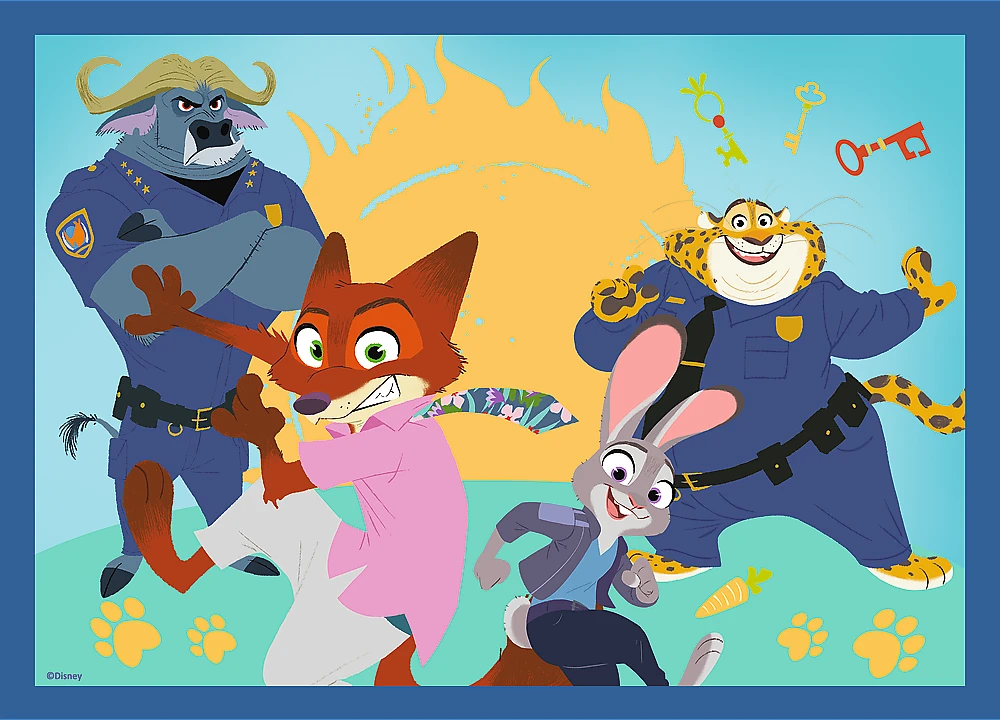 Trefl Dėlionė 207 vnt. - Zootropolis 2
