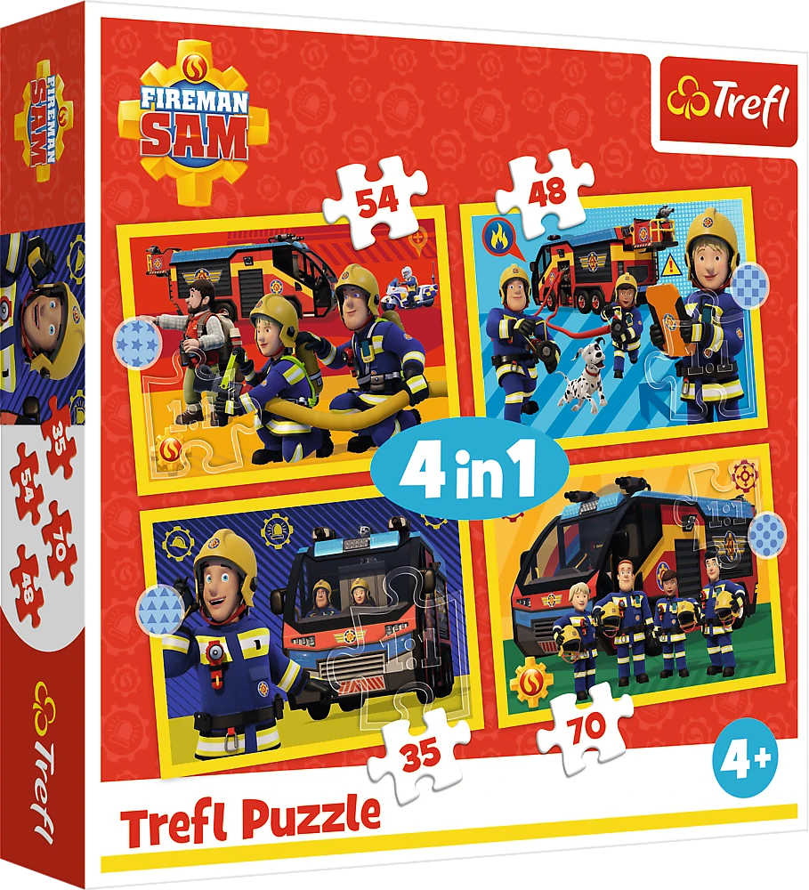 Trefl dėlionė 207 vnt. - Ugniagesys Semas