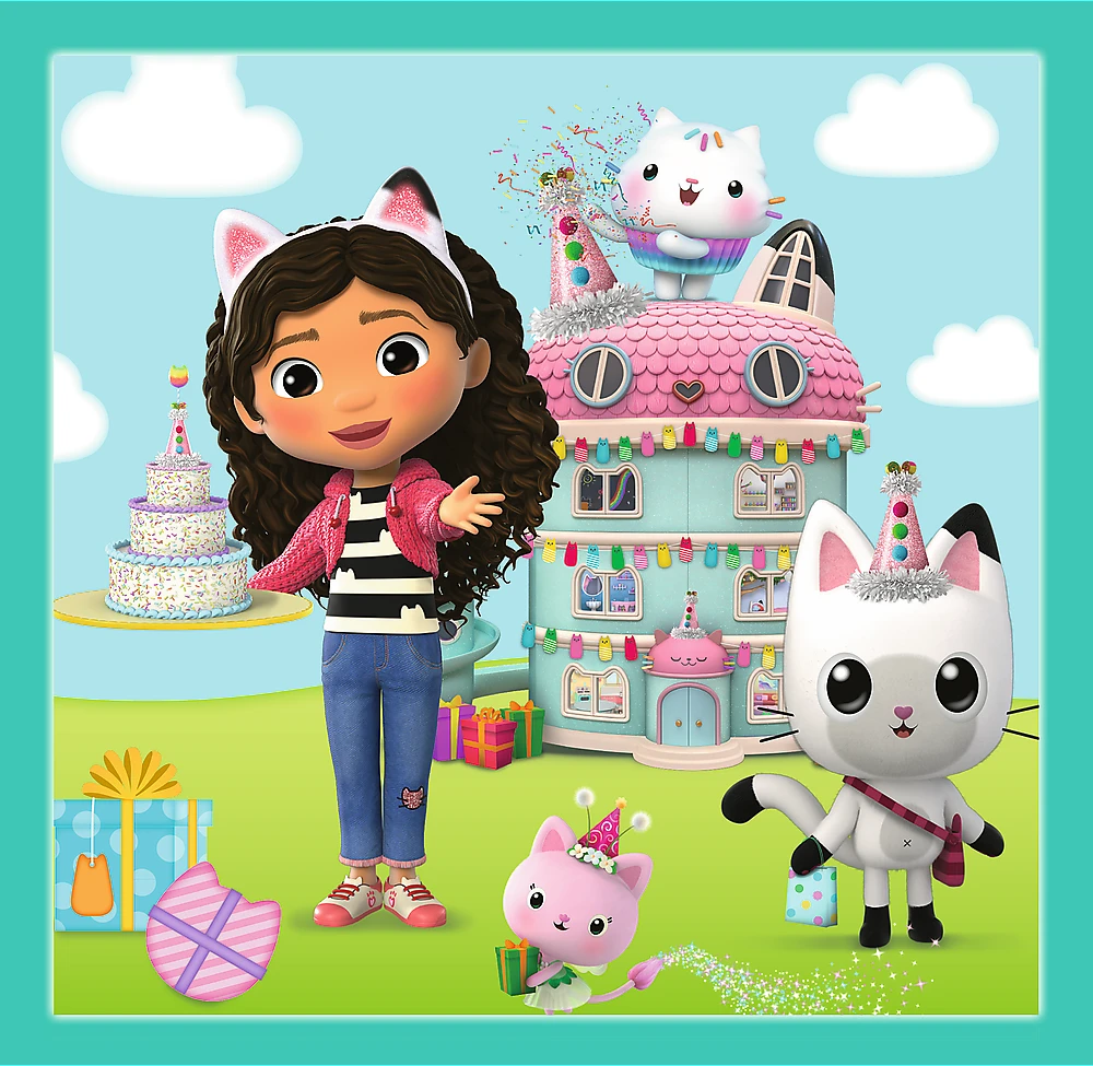 Trefl Dėlionė 106 vnt. - Gabby's Dollhouse
