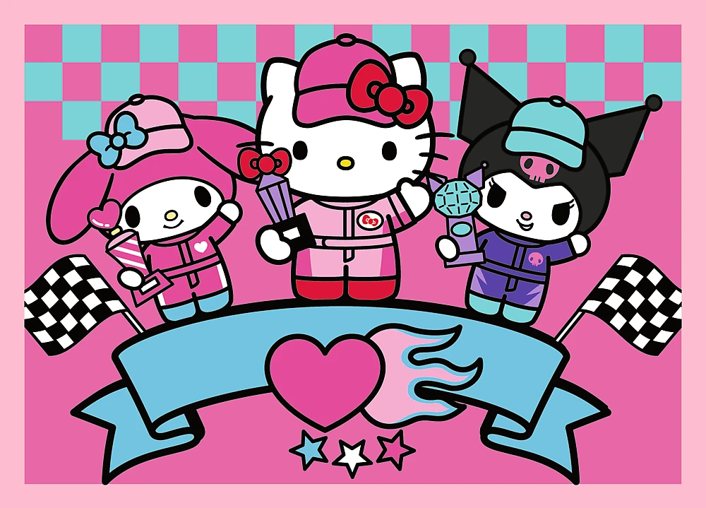 Dėlionė TREFL HELLO KITTY 4 dėlionių rinkinys