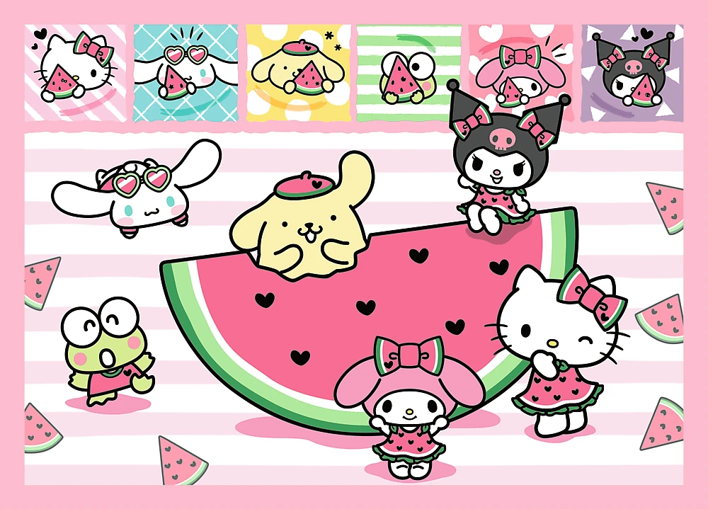 Dėlionė TREFL HELLO KITTY 4 dėlionių rinkinys
