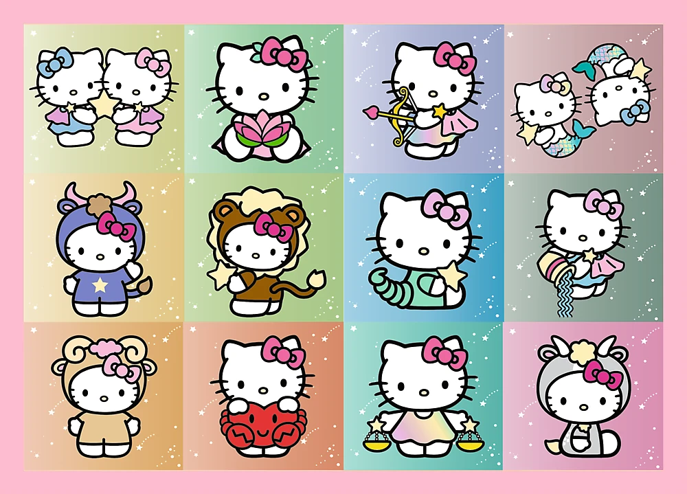 Dėlionė TREFL HELLO KITTY 4 dėlionių rinkinys