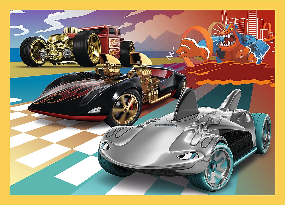 Trefl Dėlionė 207 vnt. - Hot Wheels