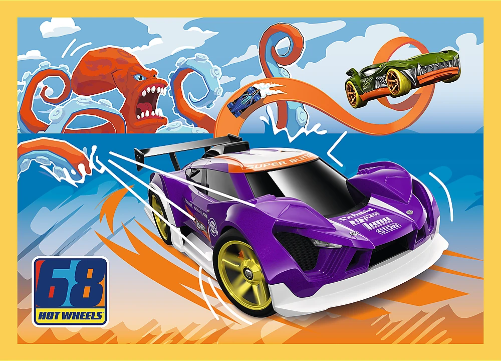 Trefl Dėlionė 207 vnt. - Hot Wheels