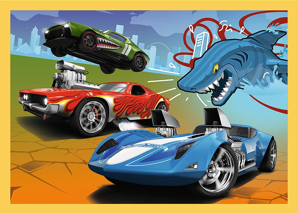 Trefl Dėlionė 207 vnt. - Hot Wheels