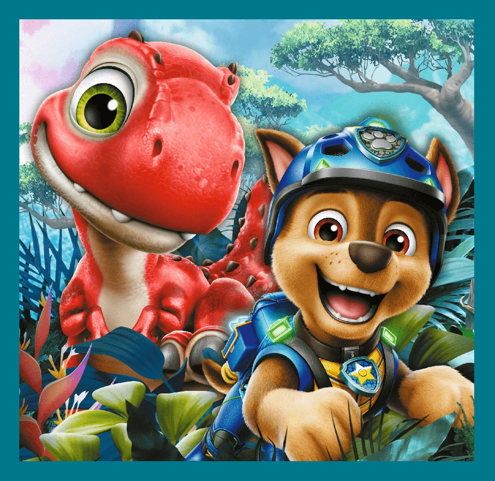 Dėlionė TREFL PAW PATROL 3 dėlionių rinkinys „Šuniukas-patrulis“
