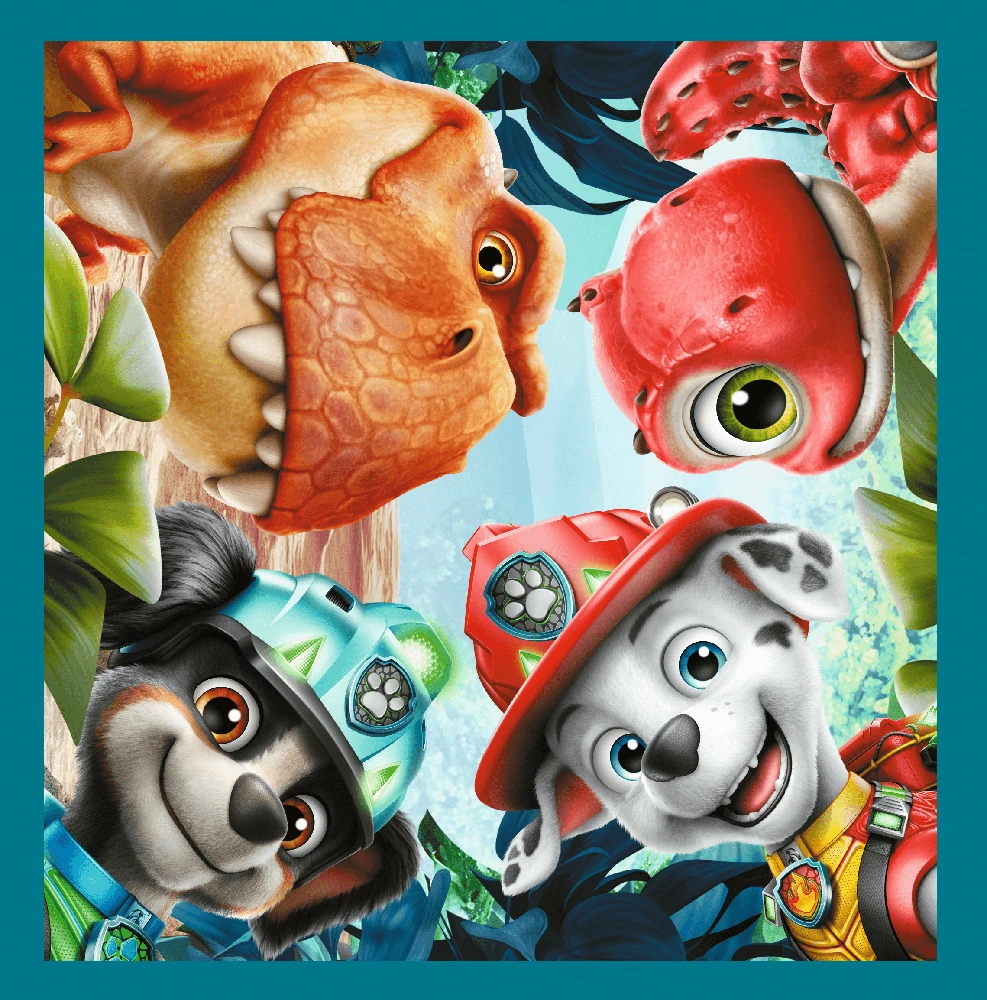 Dėlionė TREFL PAW PATROL 3 dėlionių rinkinys „Šuniukas-patrulis“