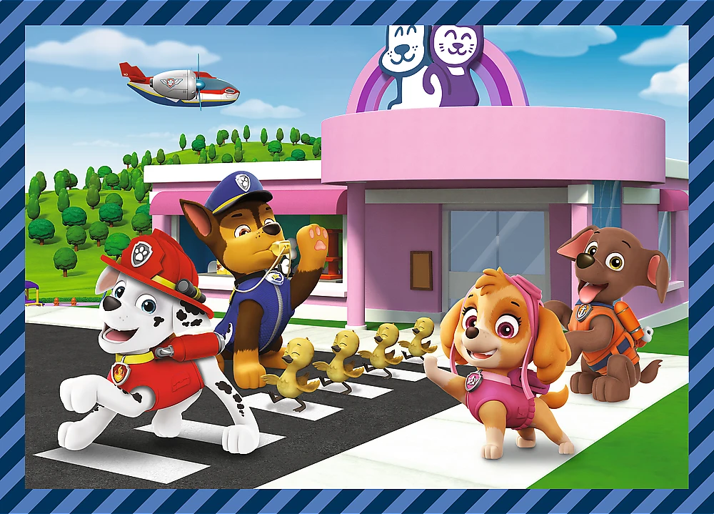 Trefl Dėlionė 207 vnt. - Šunyčiai patruliai (PAW Patrol)