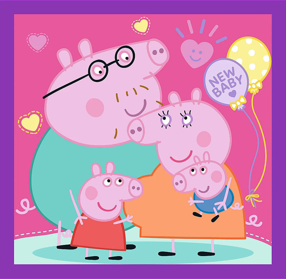 Trefl Dėlionė 106 vnt. - Peppa Pig