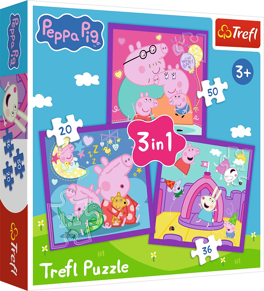 Trefl Dėlionė 106 vnt. - Peppa Pig
