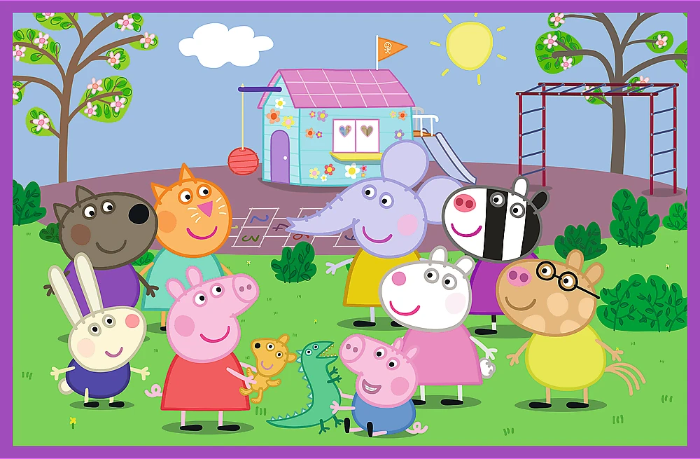 Trefl Dėlionė 2x24 vnt. - Peppa pig