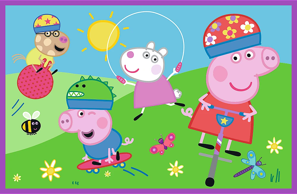 Trefl Dėlionė 2x24 vnt. - Peppa pig