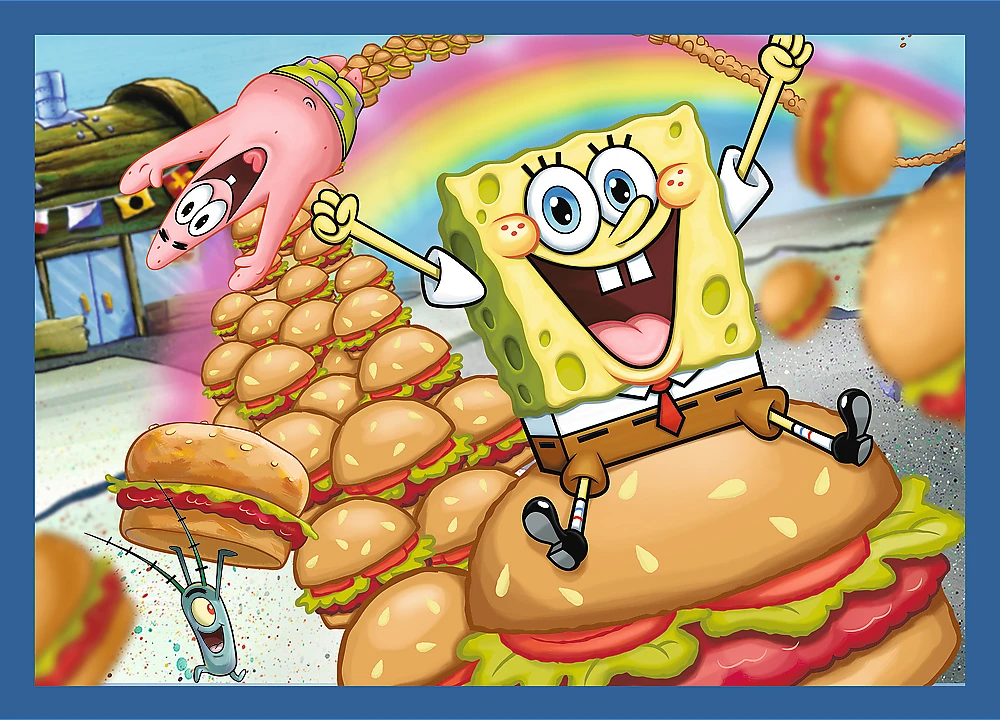 Dėlionė TREFL SPONGEBOB 4 dėlionių rinkinys