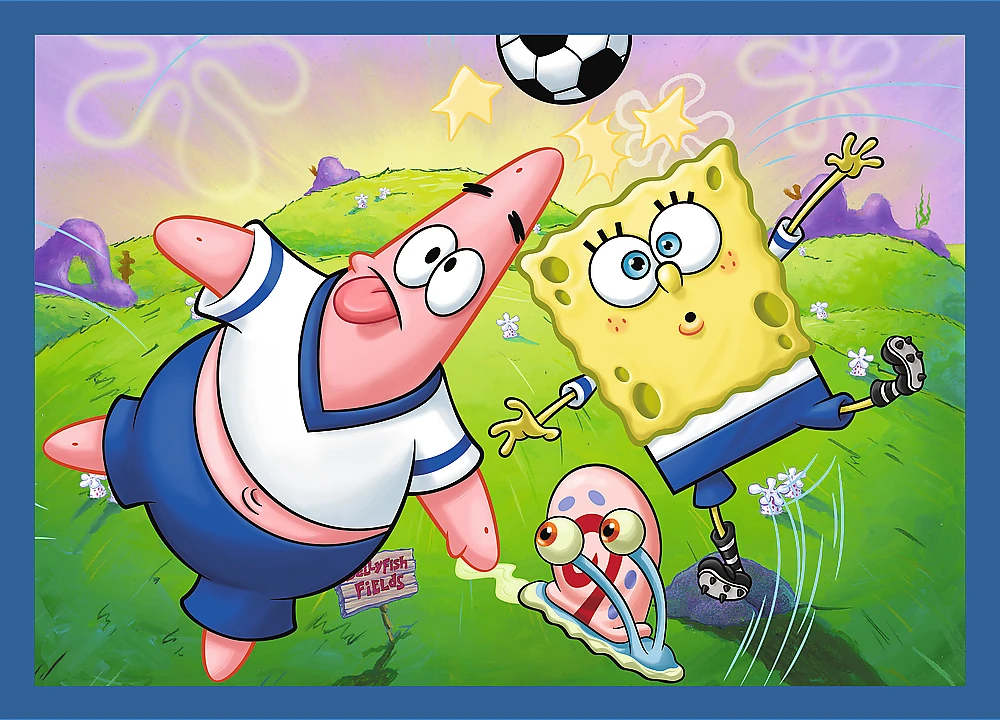 Dėlionė TREFL SPONGEBOB 4 dėlionių rinkinys