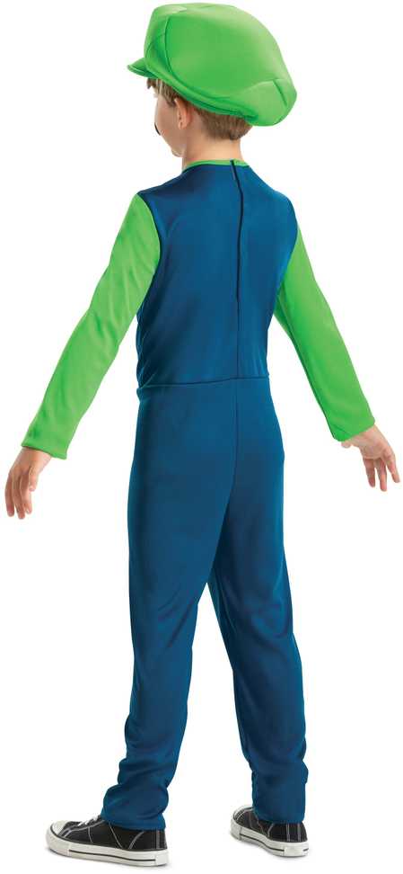 Disquise DISGUISE SUPER MARIO Kostiumas Luigi, 7-8 m.