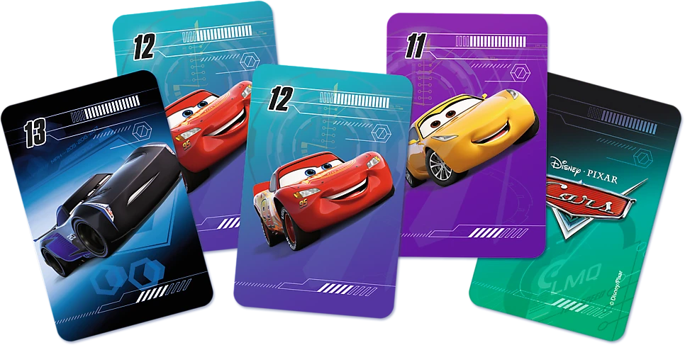 DISNEY TREFL CARS Kortų žaidimas „Ratai“