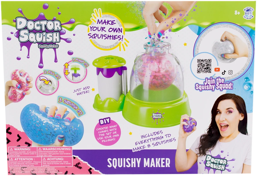BOTI DOCTOR SQUISH Suspaudžiamų kamuoliukų gaminimo rinkinys