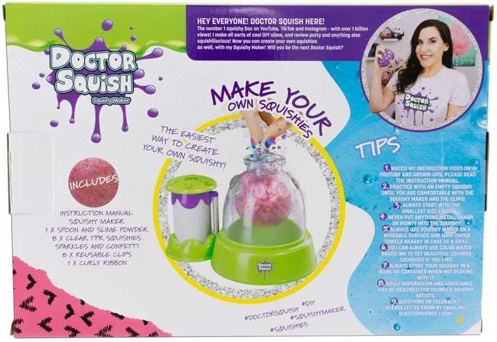 BOTI DOCTOR SQUISH Suspaudžiamų kamuoliukų gaminimo rinkinys