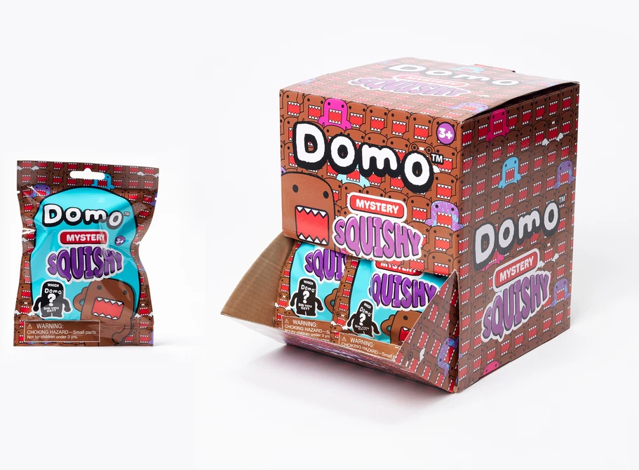LICENSE 2 PLAY DOMO Spaudžiamas žaislas-siurprizas, 9 cm