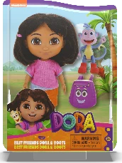 Spin Master DORA TYRINĖTOJĖ lėlė Kasdieninė paprasta Dora 15 cm