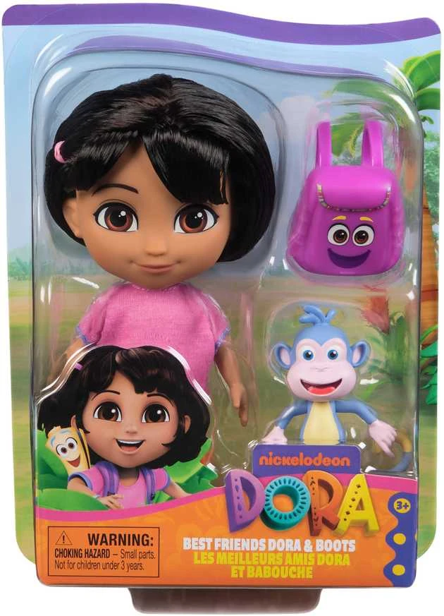 Spin Master DORA TYRINĖTOJĖ lėlė Kasdieninė paprasta Dora 15 cm
