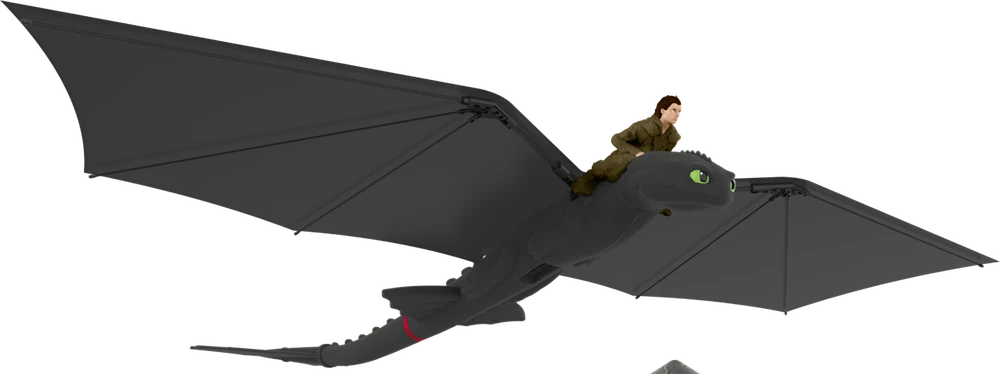 DRAGONS Interaktyvus skraidantis slibinas Bedantis