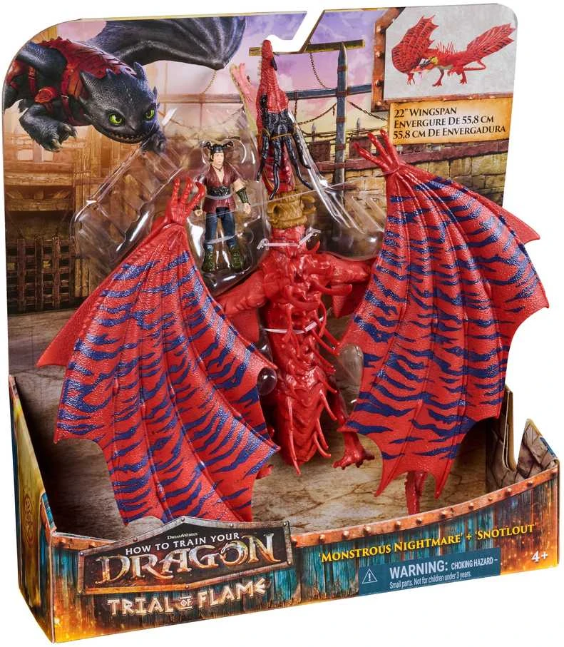 Spin Master DRAGONS Vikingas ir slibinas: Monstrous Nightmare ir Snotlout