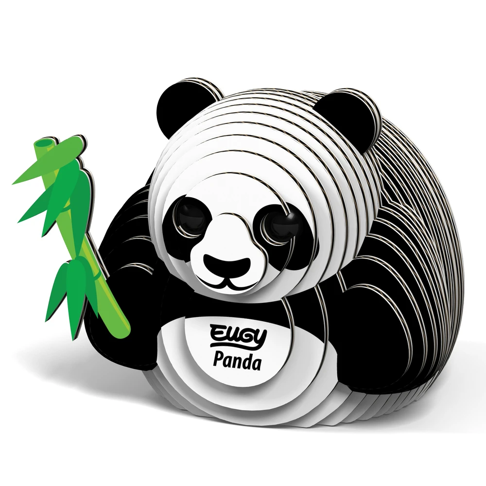 Dėlionė EUGY 3D kartoninis modelis „Panda“