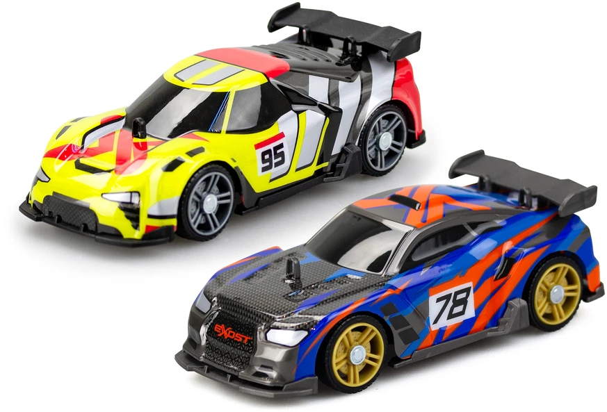 EXOST Radijo bangomis valdomi konstruojami automobiliai „Build 2 Drive Duo“