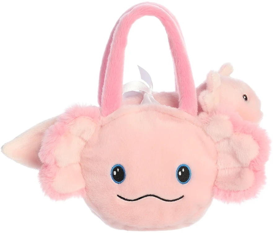 FANCY PALS AURORA Aksolotlis rankinėje, 20 cm