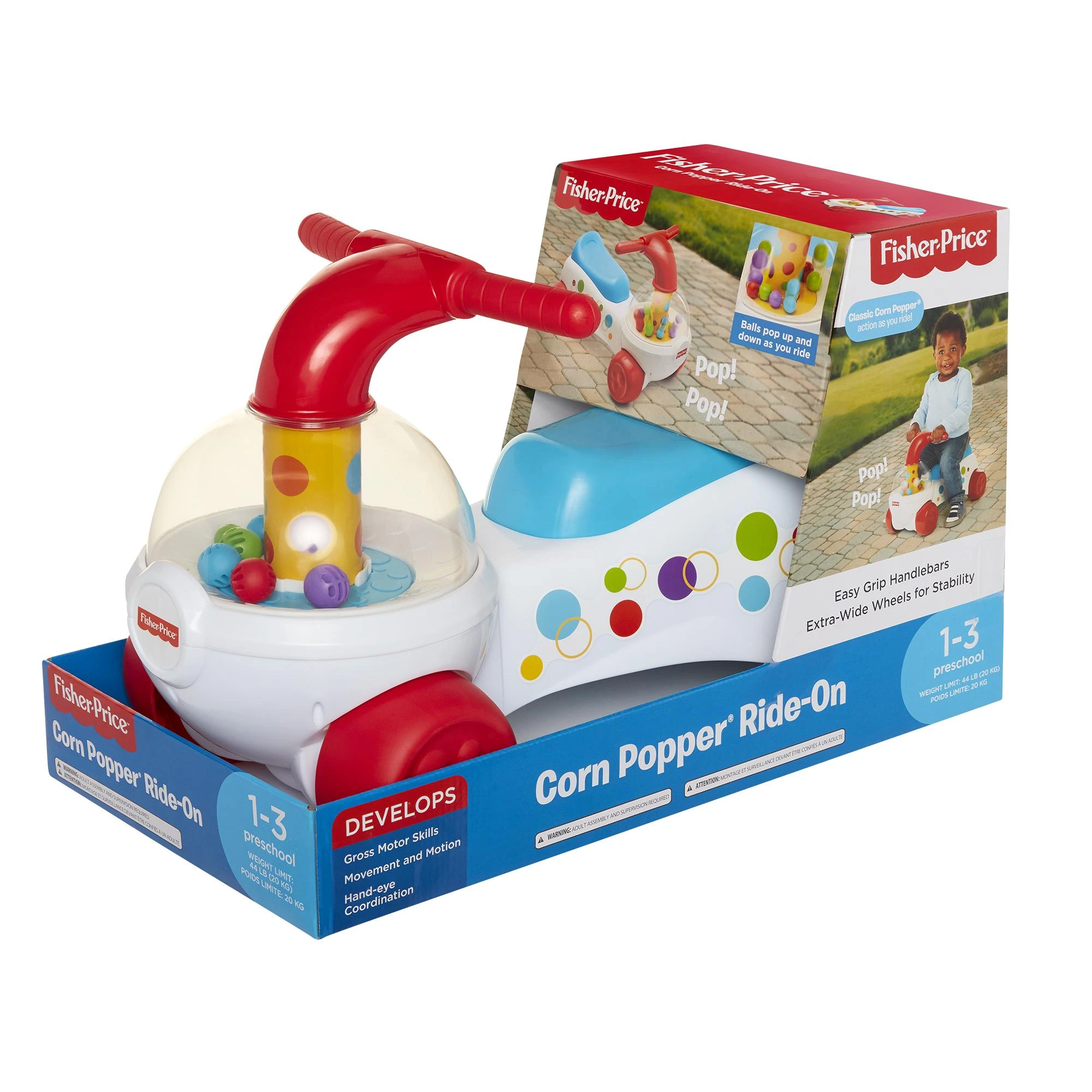 Jakks Pacific FISHER-PRICE Mašinėlė-paspirtukas