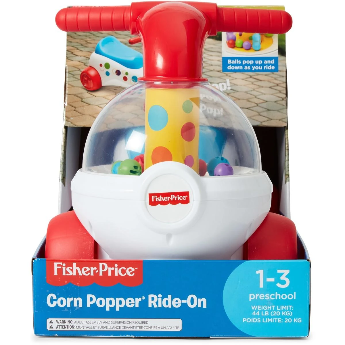 Jakks Pacific FISHER-PRICE Mašinėlė-paspirtukas