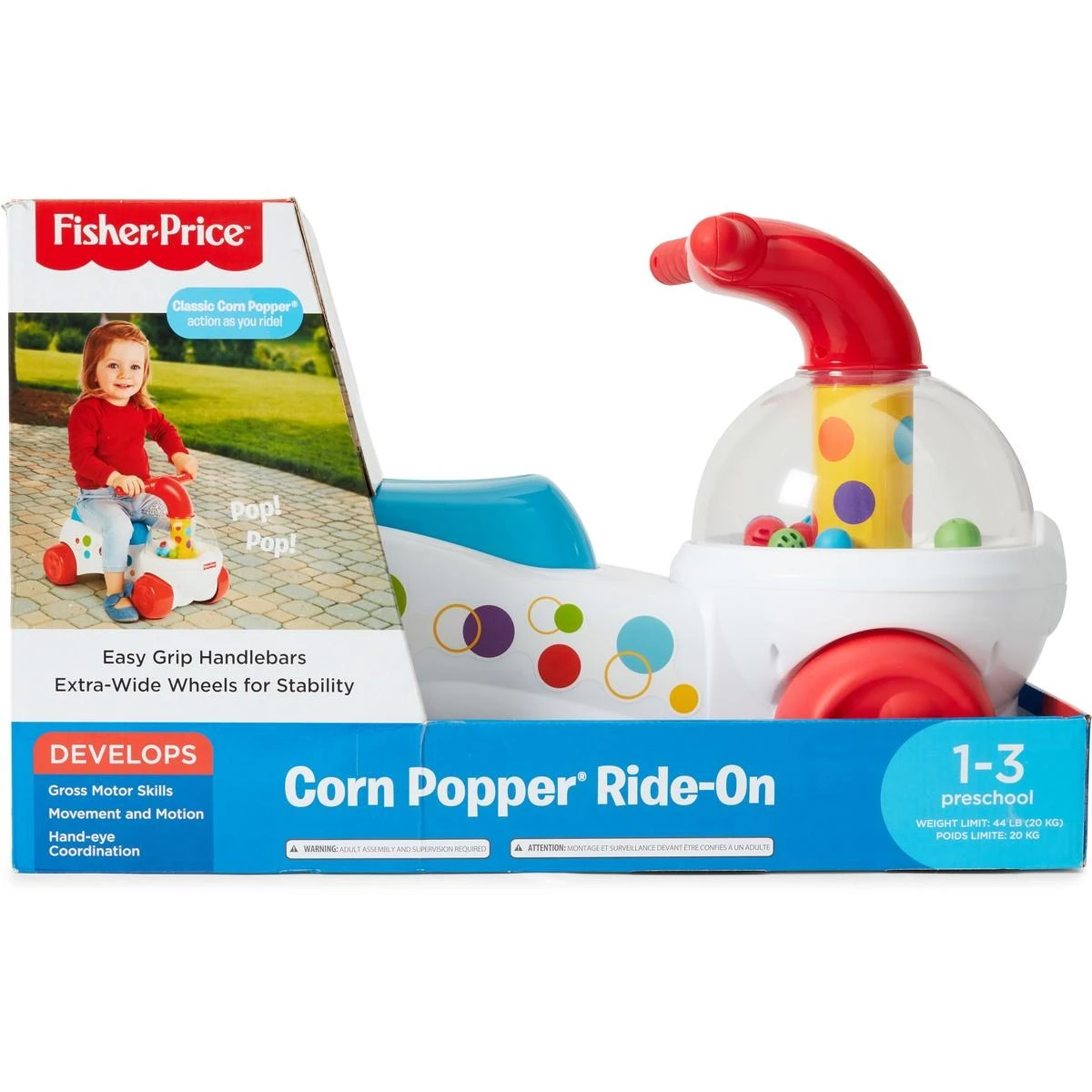 Jakks Pacific FISHER-PRICE Mašinėlė-paspirtukas