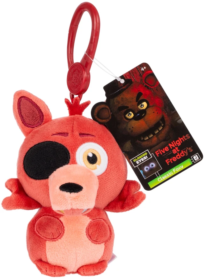 FIVE NIGHTS AT FREDDY´S prisegamas pliušinis žaislas, 9 cm