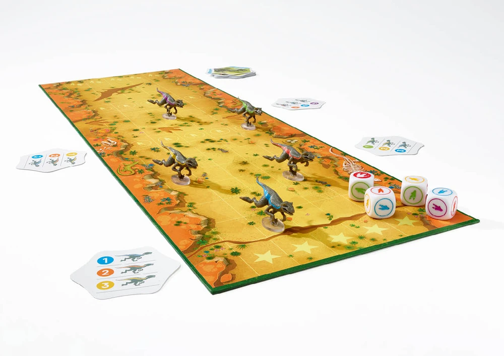 FLEXIQ Stalo žaidimas „Raptor Race“