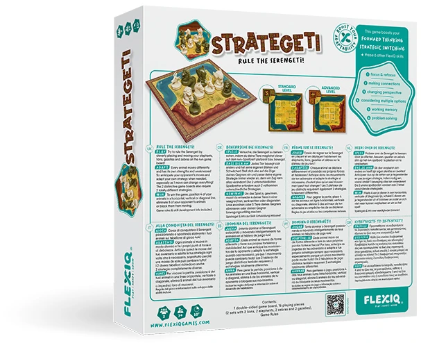 FLEXIQ Stalo žaidimas „Strategeti“