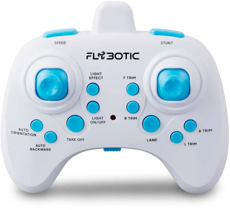 Dumel FLYBOTIC Radijo bangomis valdomas dronas „Neon Stunt“