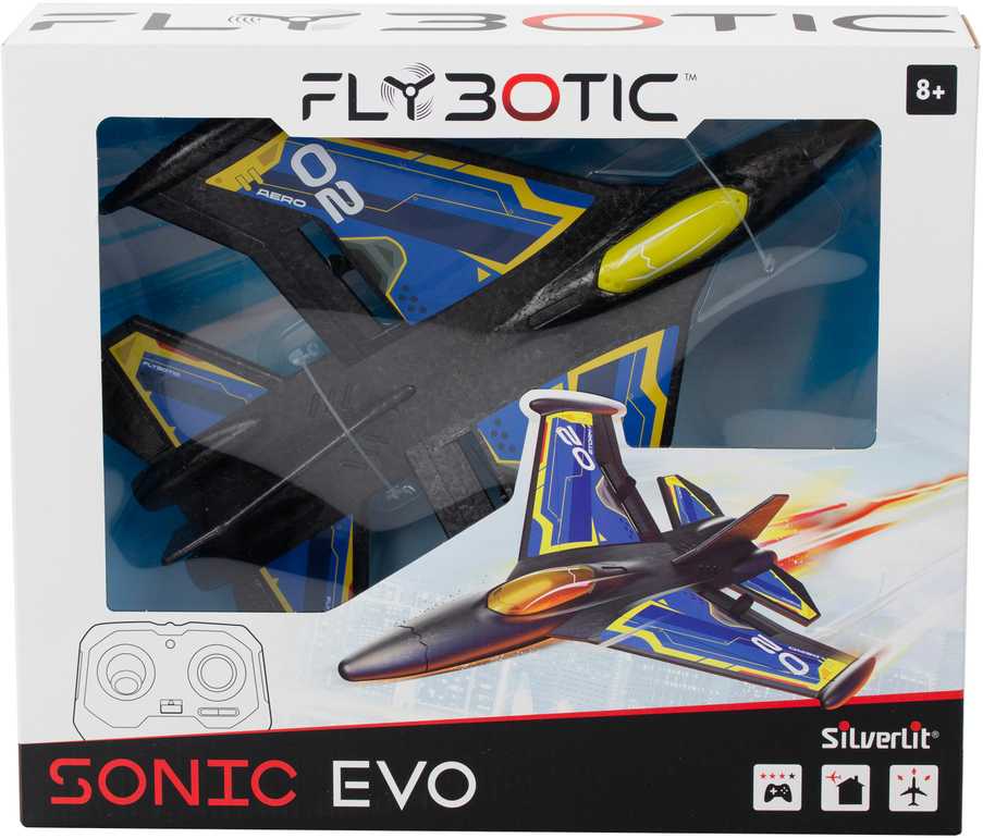 Radijo bangomis valdomas lėktuvas „Sonic Evo“  FLYBOTIC, 31 cm