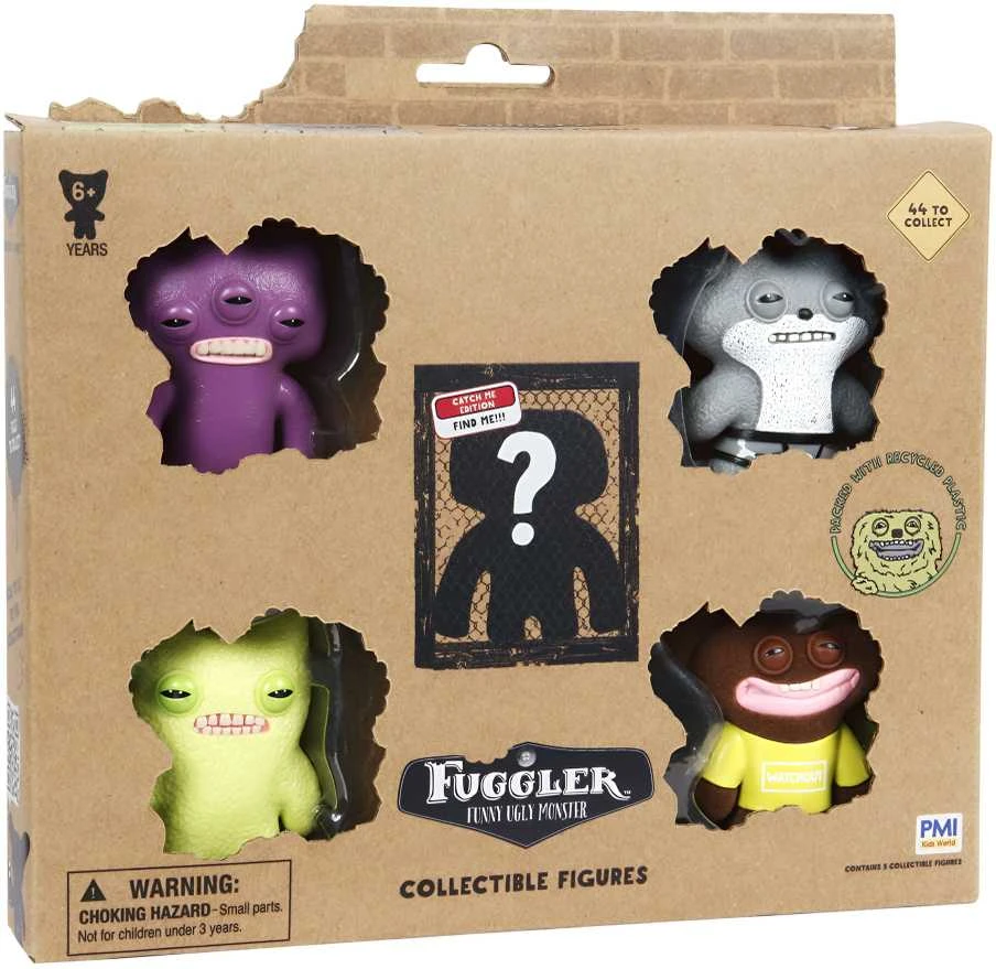 FUGGLER Figūrėlės, 5 vnt., 6 cm
