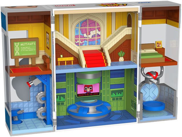 FUNKO Bitty Pop! Box: Figūrėlių rinkinys: Marvel - The X-Mansion aprašymas - Prekės nuotrauka