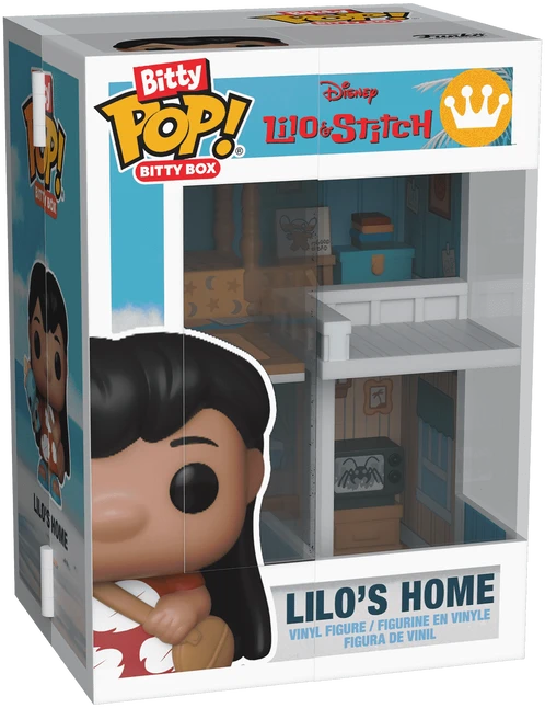 FUNKO Bitty Pop! Boxes: Figūrėlių rinkinys: Disney: Lilo & Stitch - Lilo´s Home