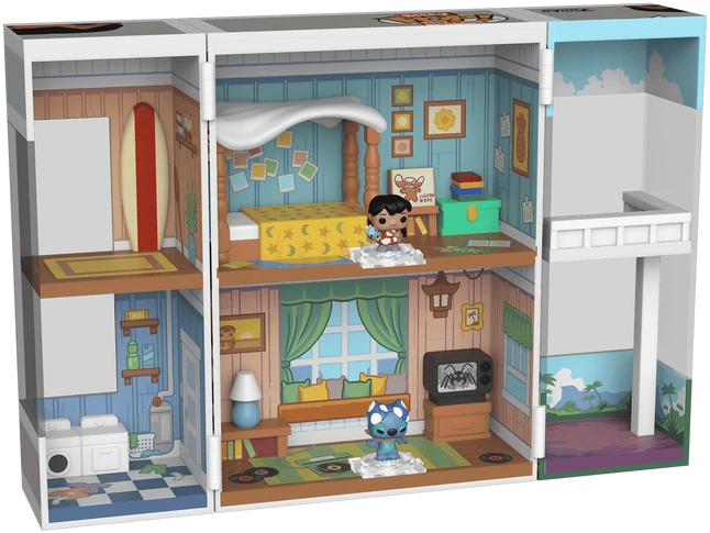 FUNKO Bitty Pop! Boxes: Figūrėlių rinkinys: Disney: Lilo & Stitch - Lilo´s Home