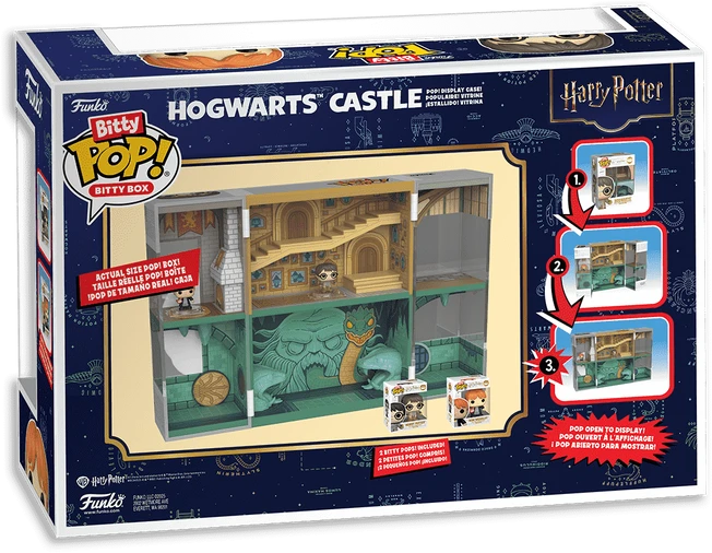 FUNKO Bitty Pop! Boxes: Figūrėlių rinkinys: Harry Potter - Hogwarts