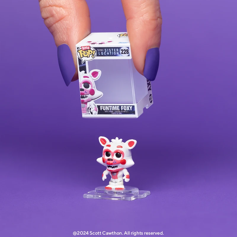 FUNKO Bitty POP! Figūrėlių rinkinys: Five Nights at Freddy´s, ~3 cm (4 vnt.)