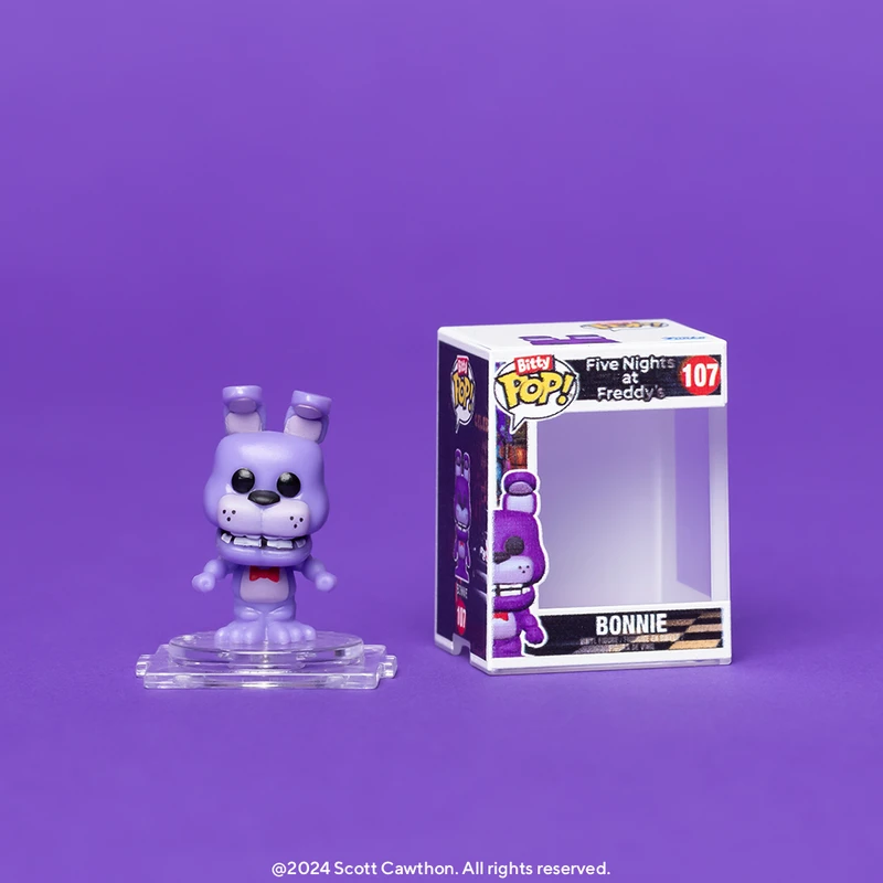FUNKO Bitty POP! Figūrėlių rinkinys: Five Nights at Freddy´s, ~3 cm (4 vnt.)