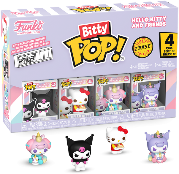 FUNKO Bitty POP! Figūrėlių rinkinys: Sanrio - Hello Kitty, ~3 cm