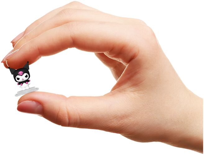 FUNKO Bitty POP! Figūrėlių rinkinys: Sanrio: Hello Kitty - Kuromi, ~3 cm (4 vnt.) aprašymas - Prekės nuotrauka